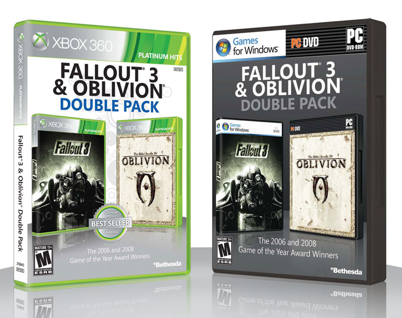 Fallout 3 и Oblivion двойной сборник