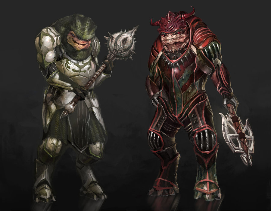 dragon_effect__grunt_and_wrex_by_andrewr