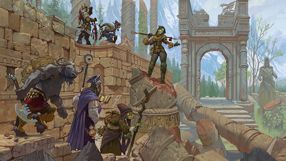 Открытый мир, диалоги и пошаговые бои в новом трейлере Archaelund на RPGNuke