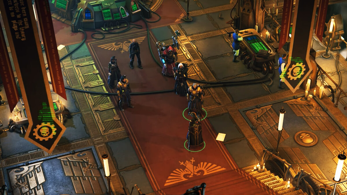 15 минут геймплея Warhammer 40000: Rogue Trader на RPGNuke