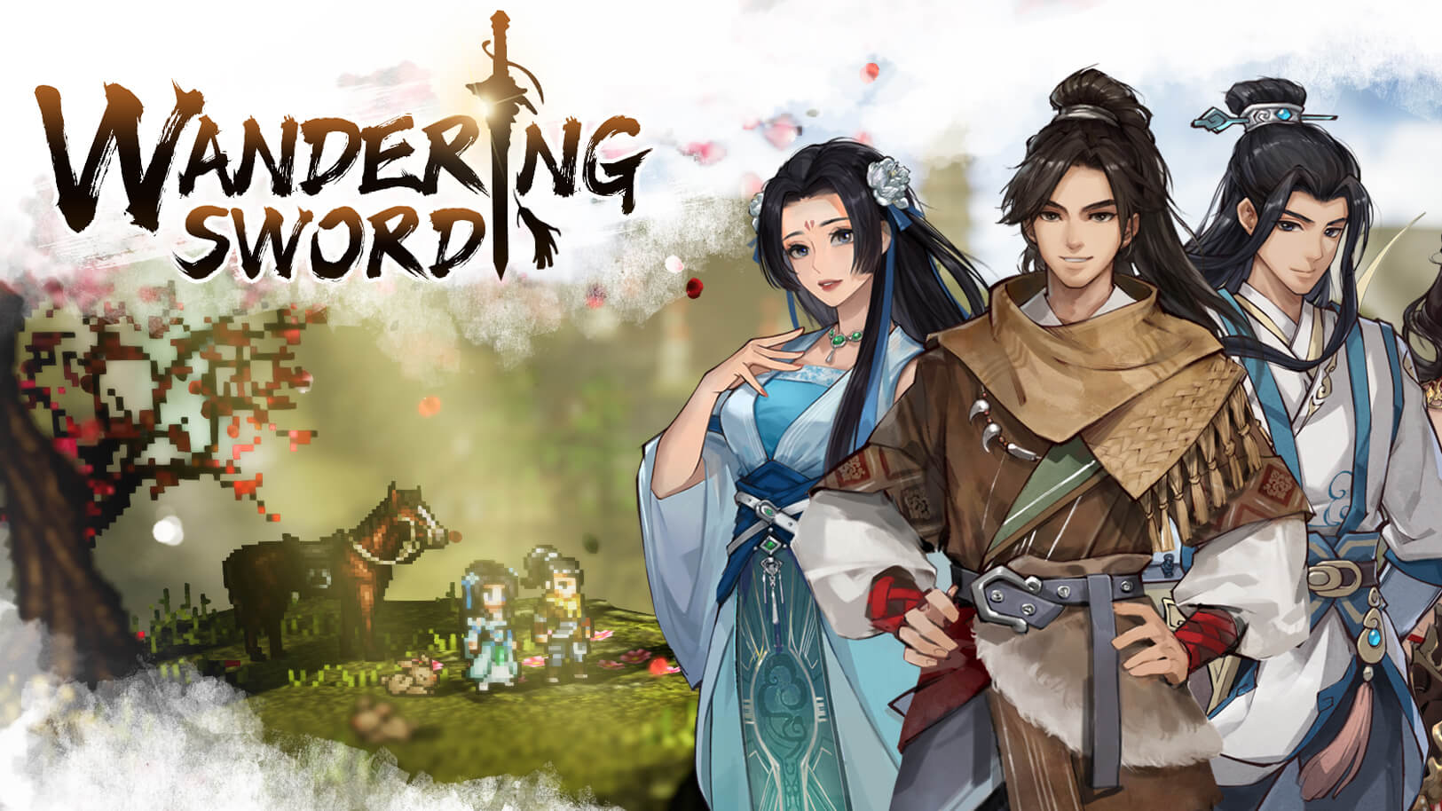 Демо-версия Wandering Sword стала доступна в Steam на RPGNuke
