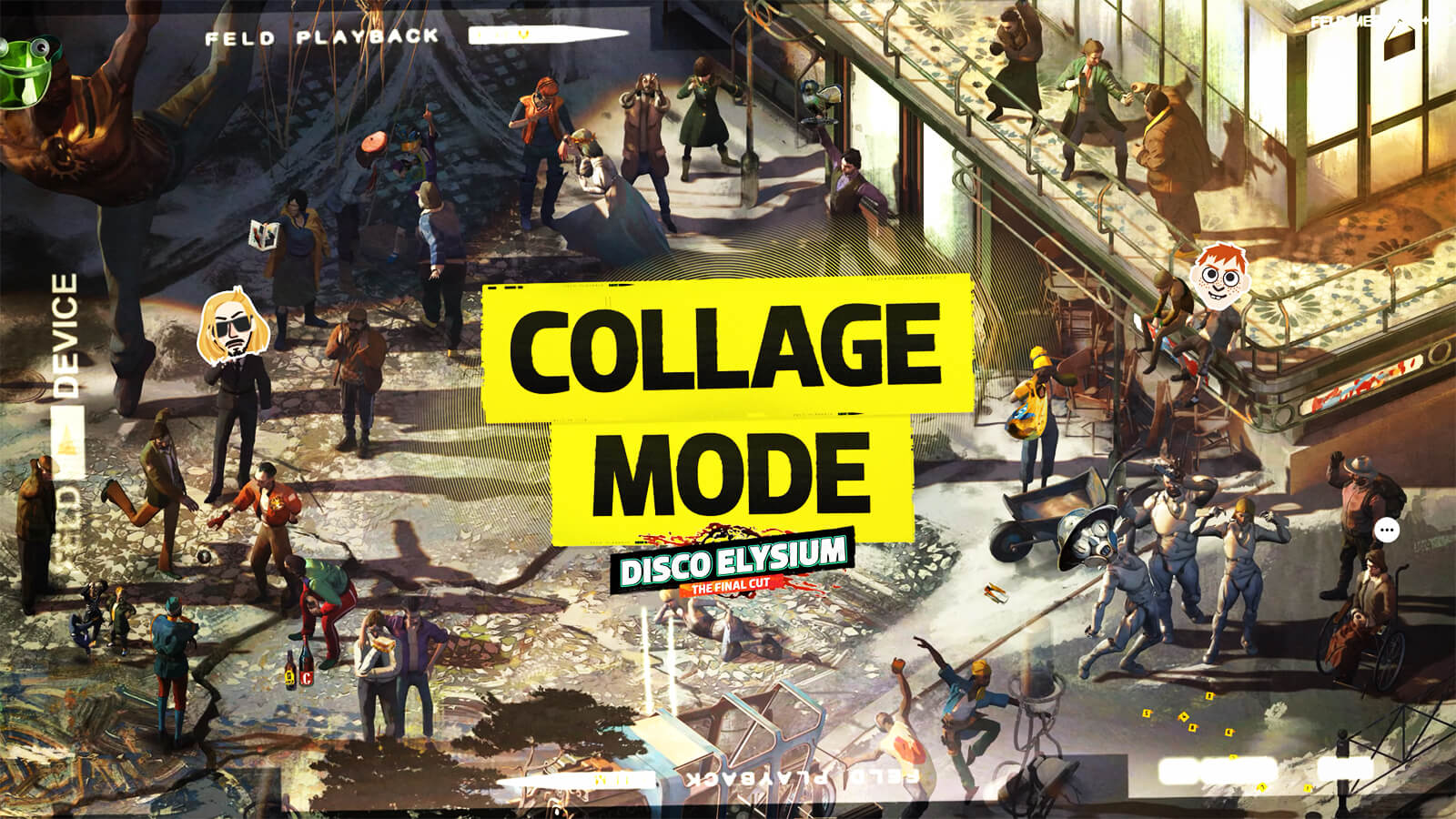 Для Disco Elysium выпустили «Режим коллажа» — фото-режим с возможностью создавать сценки на RPGNuke