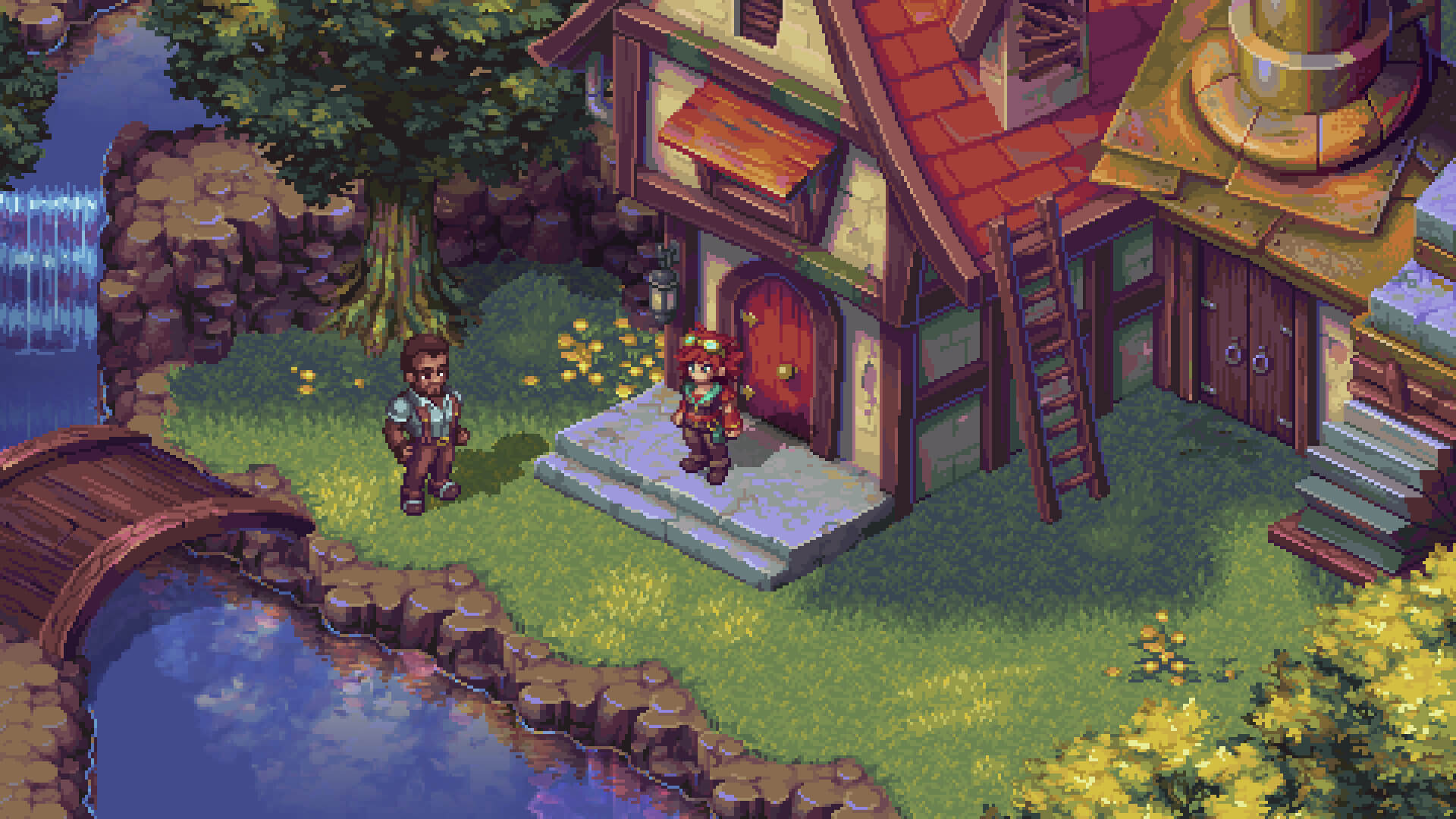 Состоялся анонс Forge of the Fae — классическая JRPG в ретро-стилистике на RPGNuke