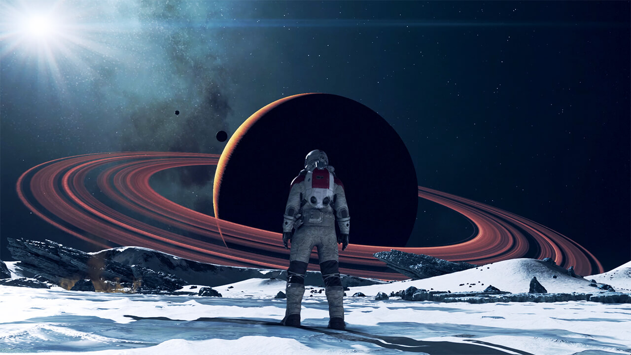 Эпические виды космоса и далёких планет в геймплейном трейлере Starfield на RPGNuke