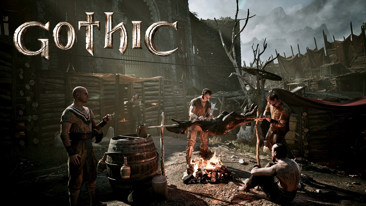 Диего и Безымянный на новых скриншотах ремейка «Готики» на RPGNuke