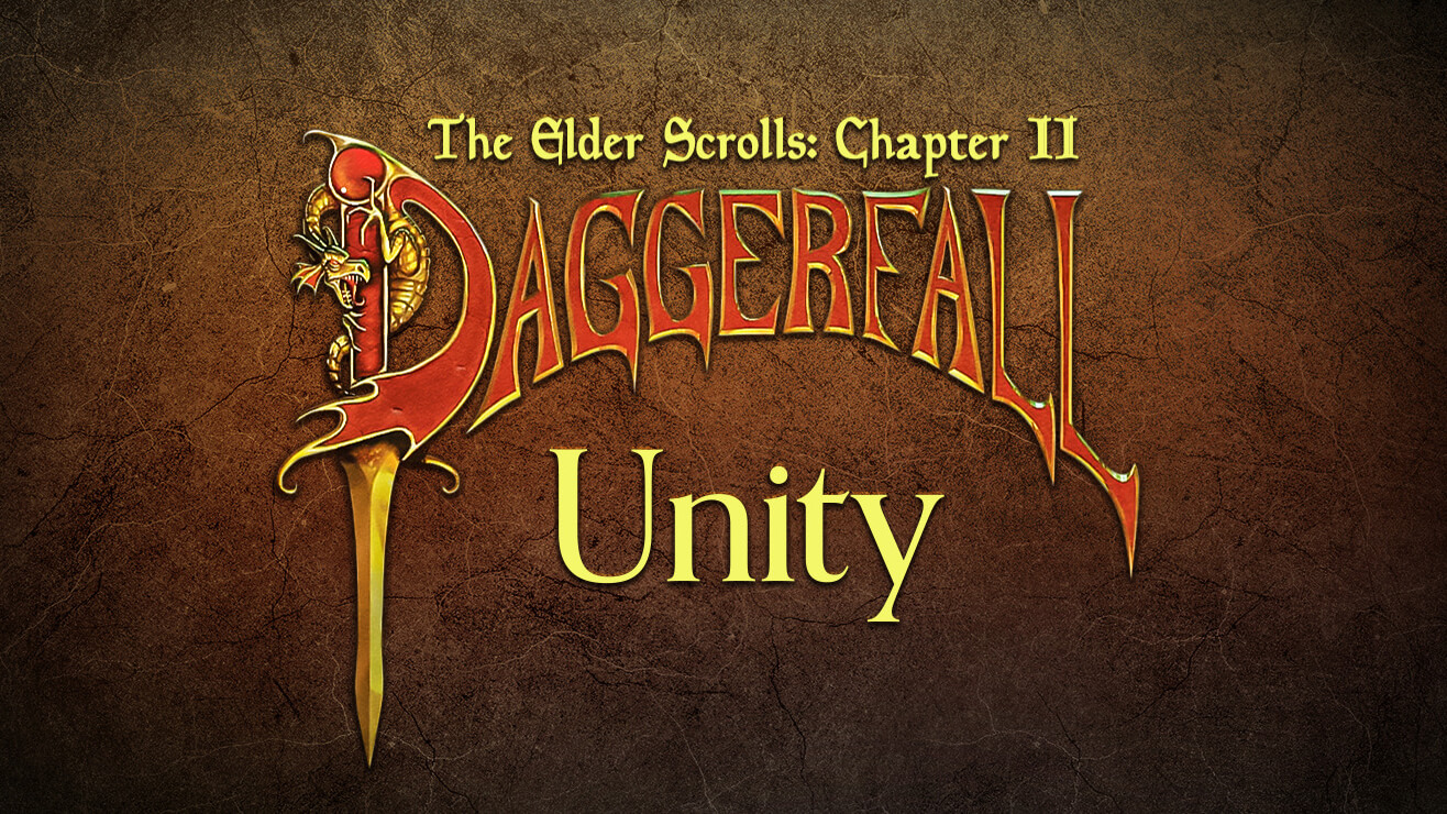 Daggerfall Unity добралась до релиза на RPGNuke