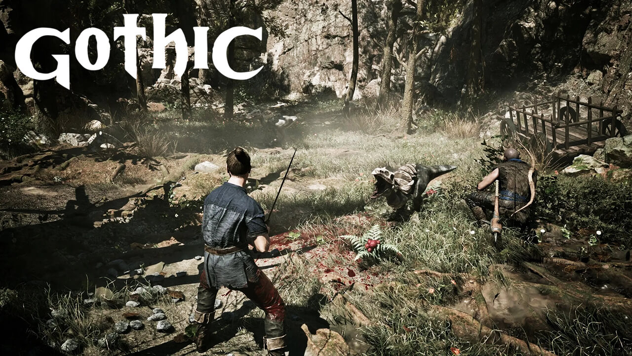 Авторы ремейка Gothic показали новый облик огненных ящеров на RPGNuke