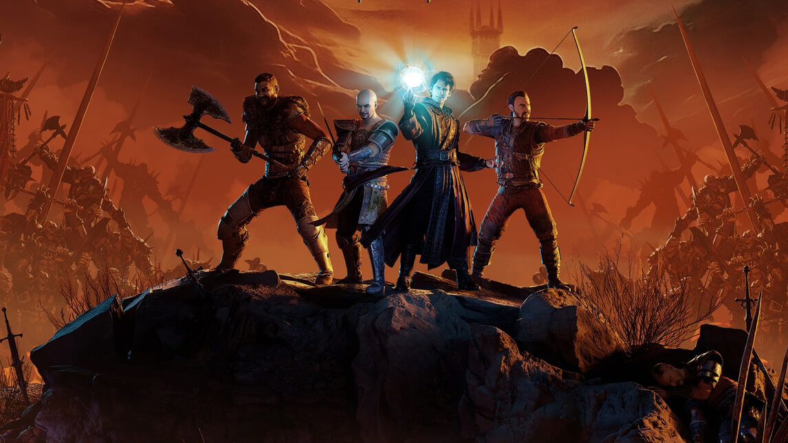 Разработчики ремейка культовой «Готики» показали фанатам ключевой арт ролевой игры. Он представляет собой обновлённую версию классического изображения, на котором красуются четыре товарища Безымянного: Диего, Мильтен и Горн и Лестер на RPGNuke