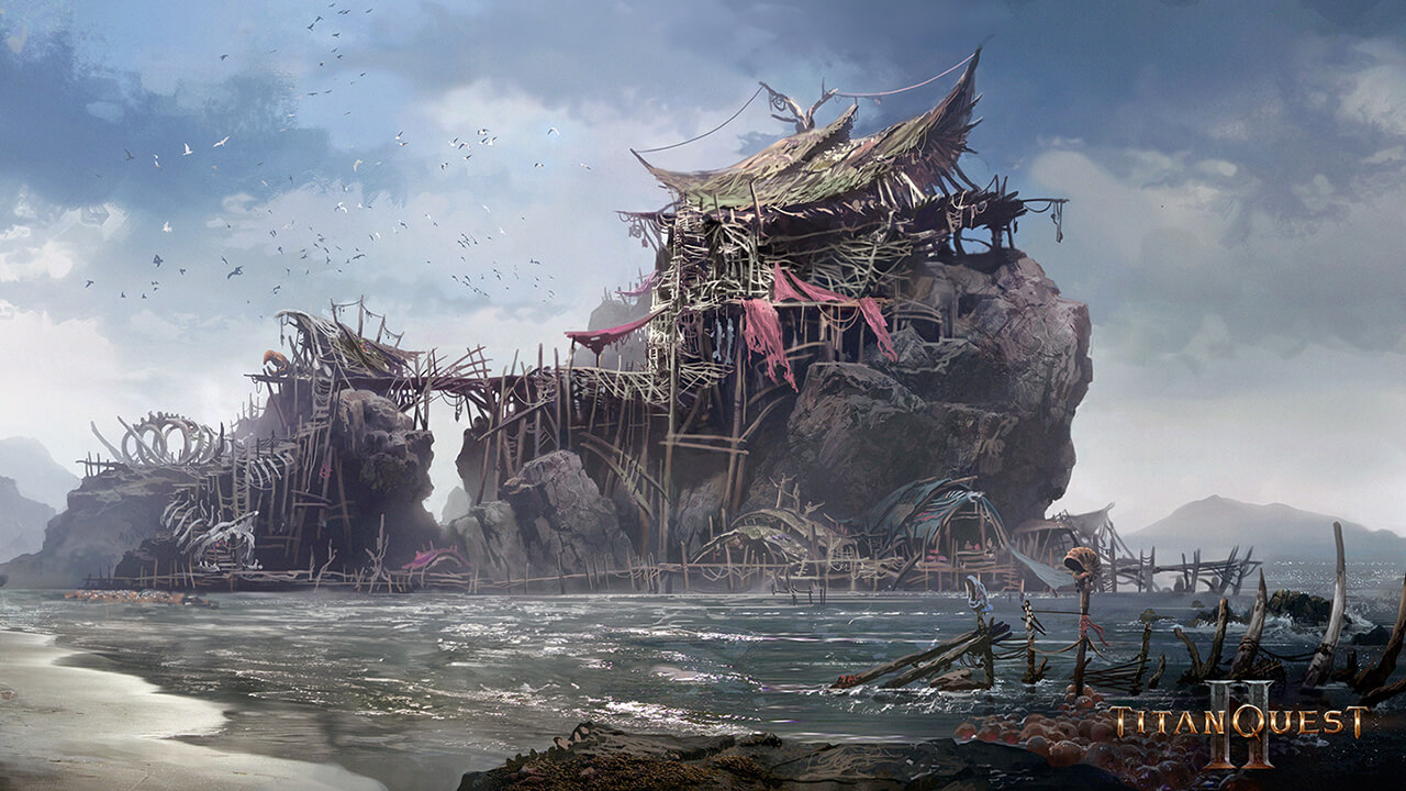 Разработчики Titan Quest II рассказали о расе ихтиан на RPGNuke