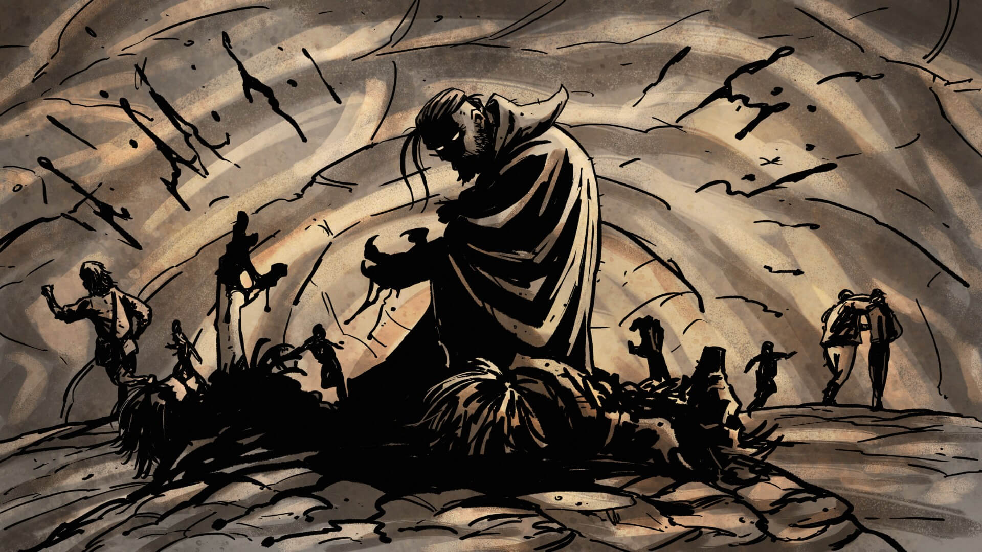 Состоялся анонс тактической RPG о развитии культа Whispers of the Eyeless на RPGNuke