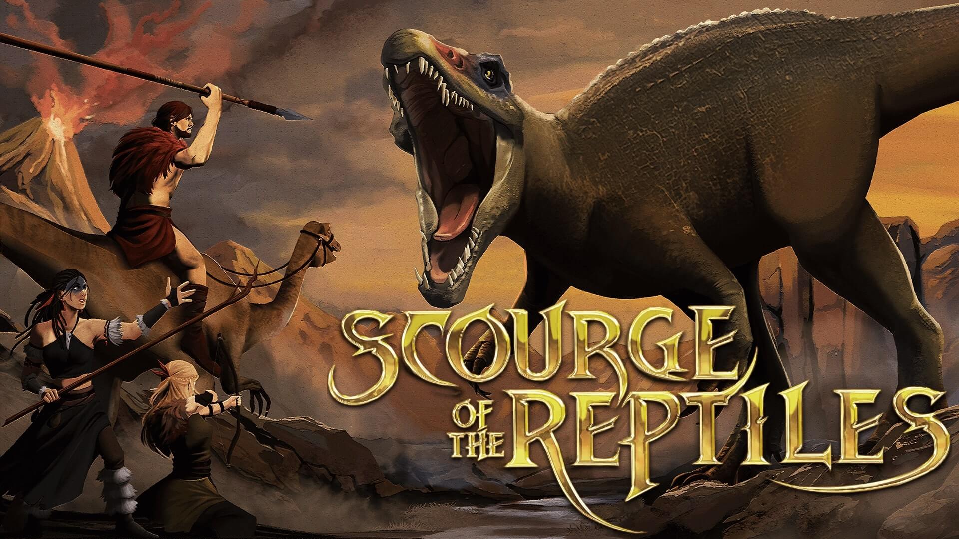 Ролевая игра Scourge of the Reptiles предлагает оседлать динозавров в сеттинге доисторического фэнтези на RPGNuke