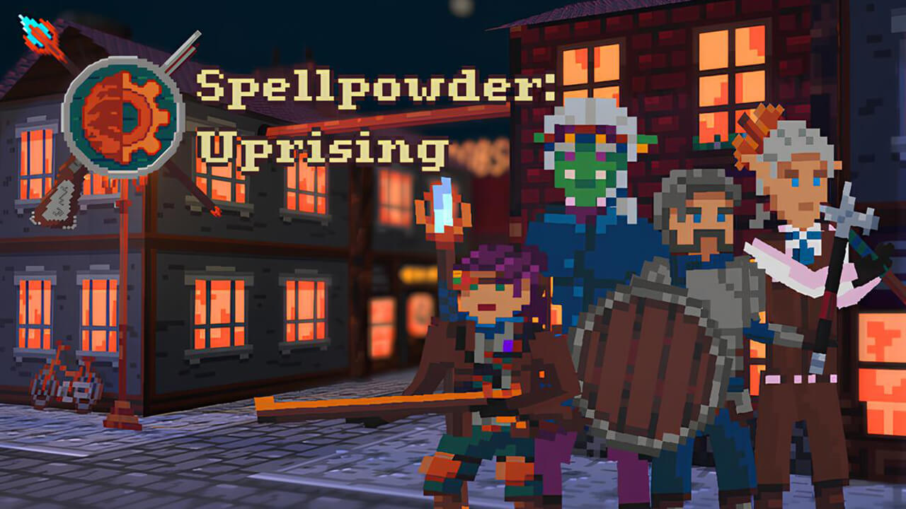 Состоялся релиз Spellpowder: Uprising на RPGNuke