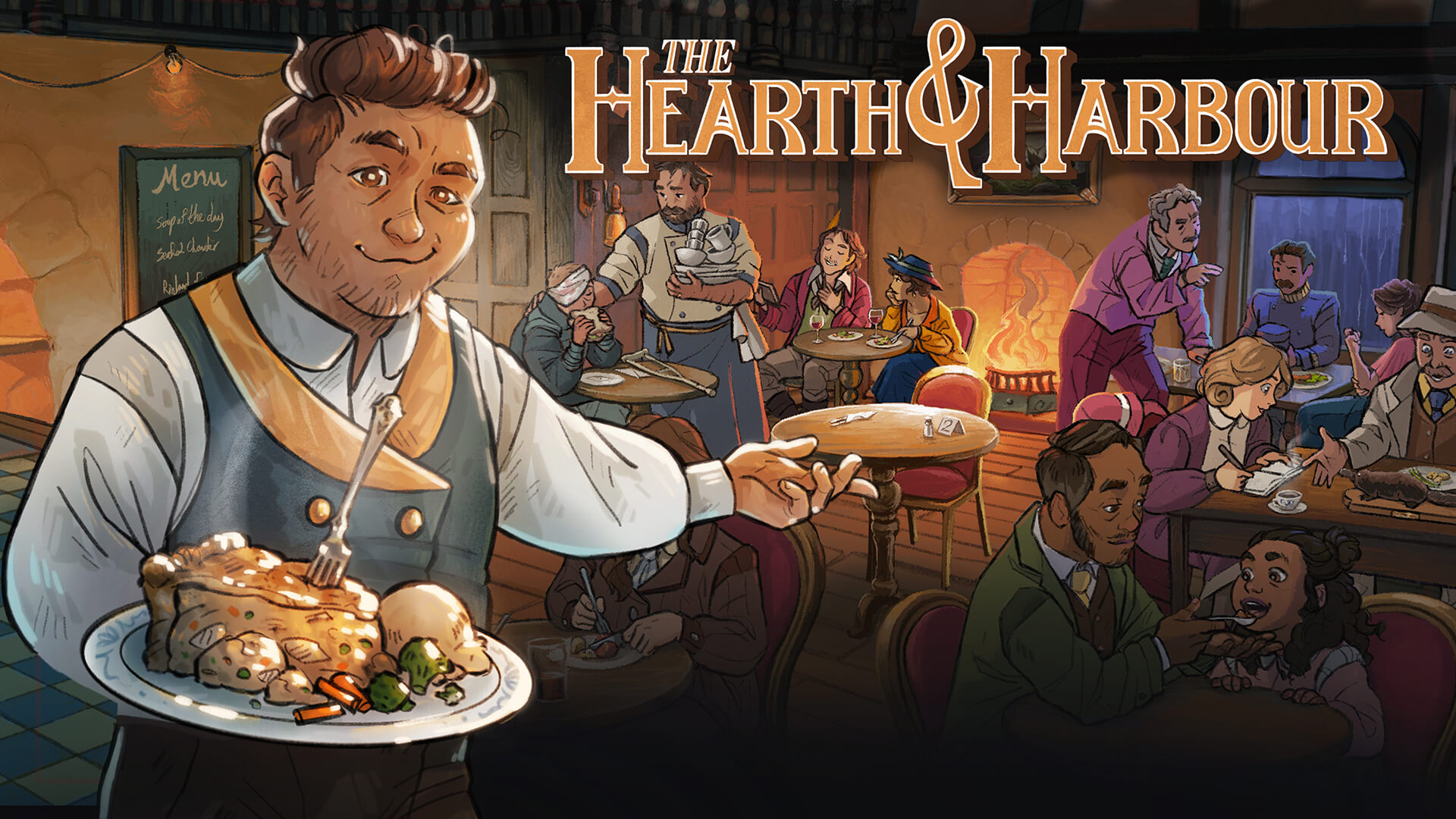 Анонсирована The Hearth & Harbour — это RPG про управление рестораном на RPGNuke
