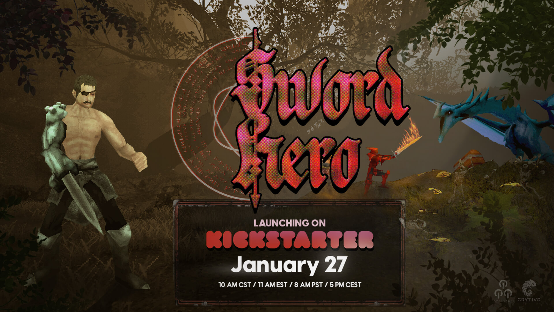 Авторы Sword Hero показали новый трейлер и готовят кампанию на Kickstarter на RPGNuke