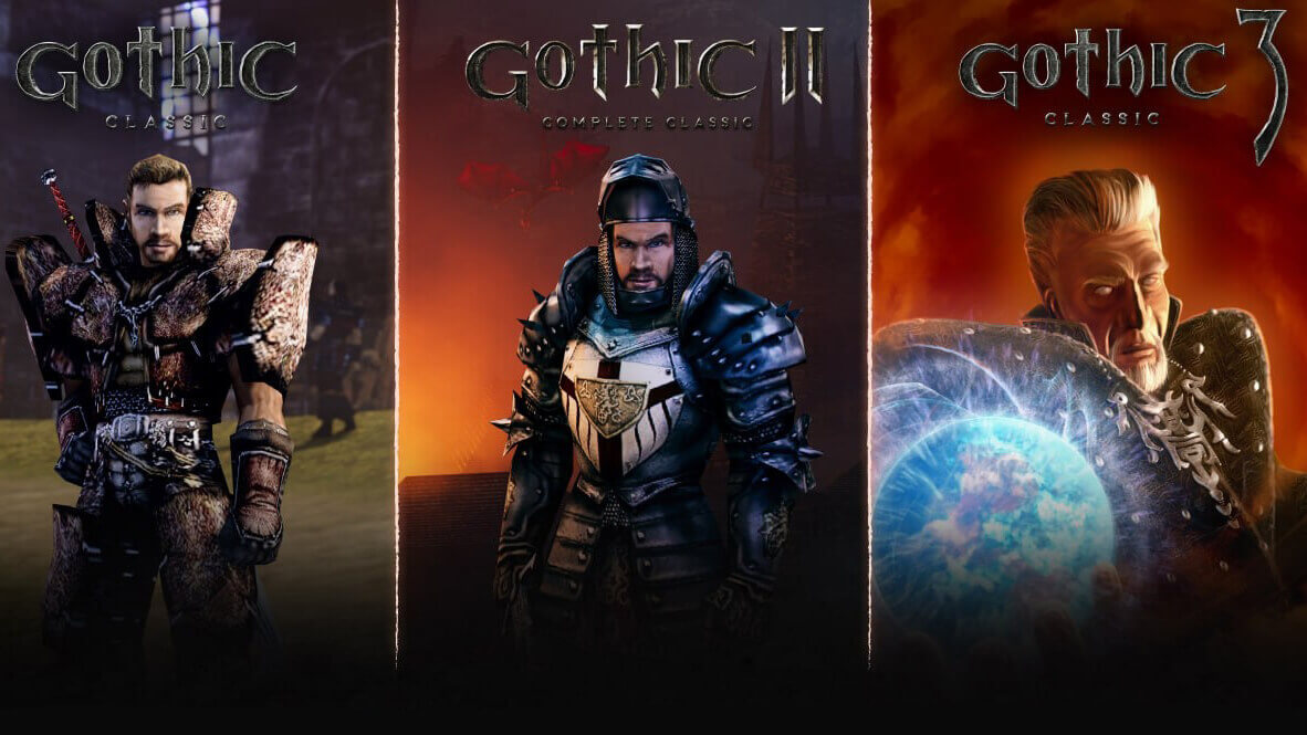 THQ Nordic анонсировала даты релиза ремастеров трилогии Gothic на PlayStation на RPGNuke