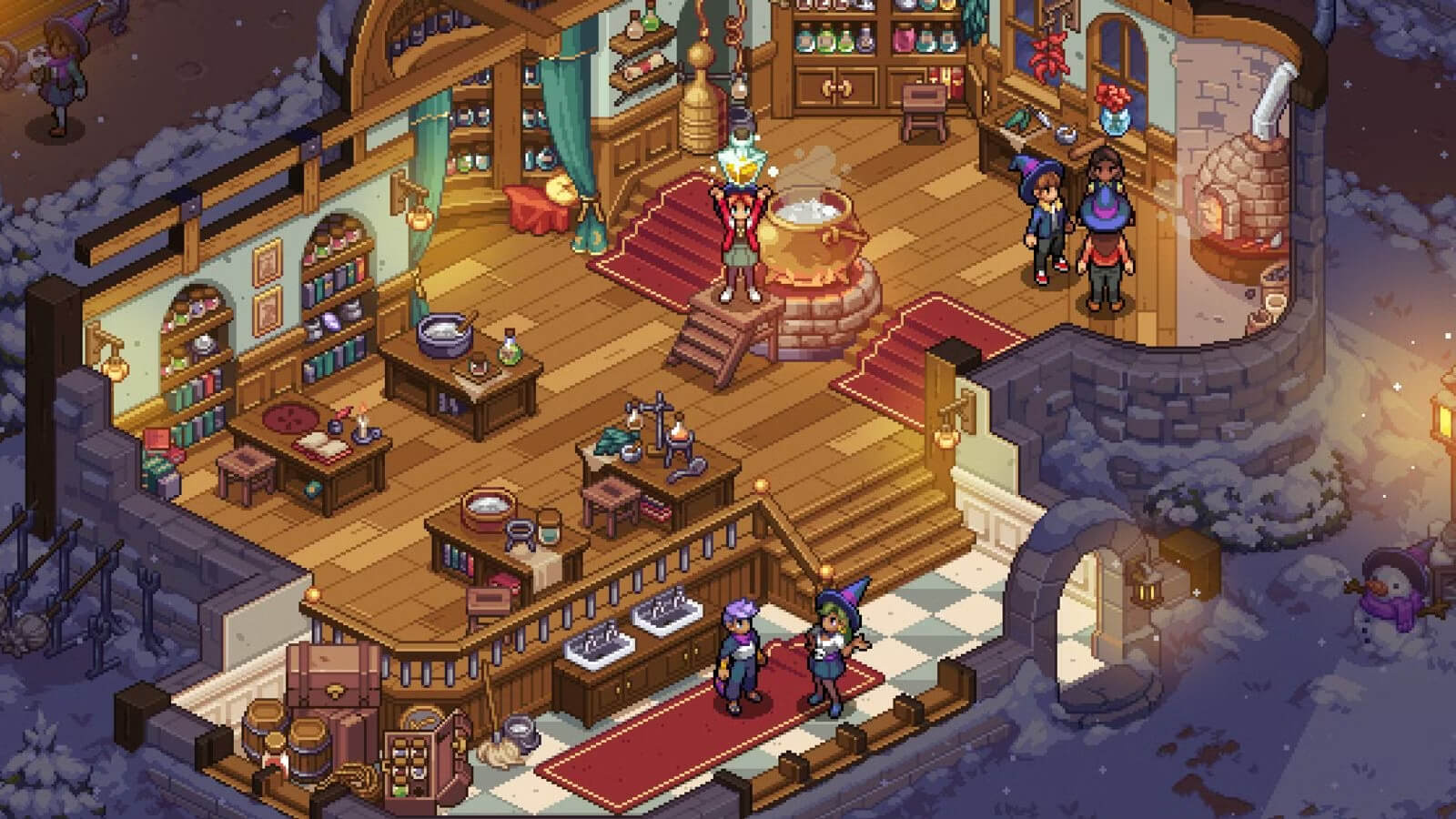 В новом трейлере Witchbrook представили дату релиза на RPGNuke